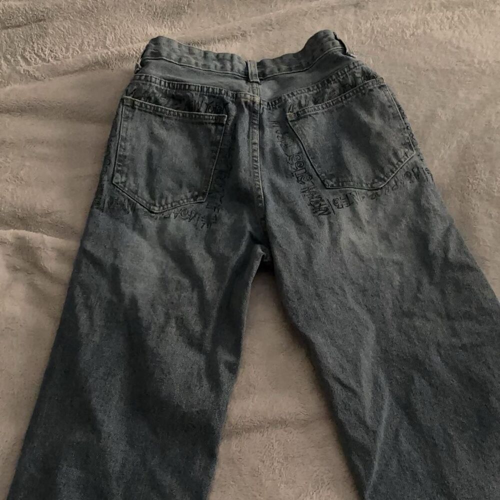 Blue Sailor Moon Graphic Jeans
